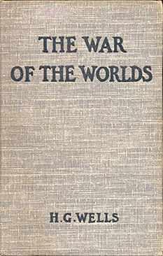 The book cover for The War of the Worlds